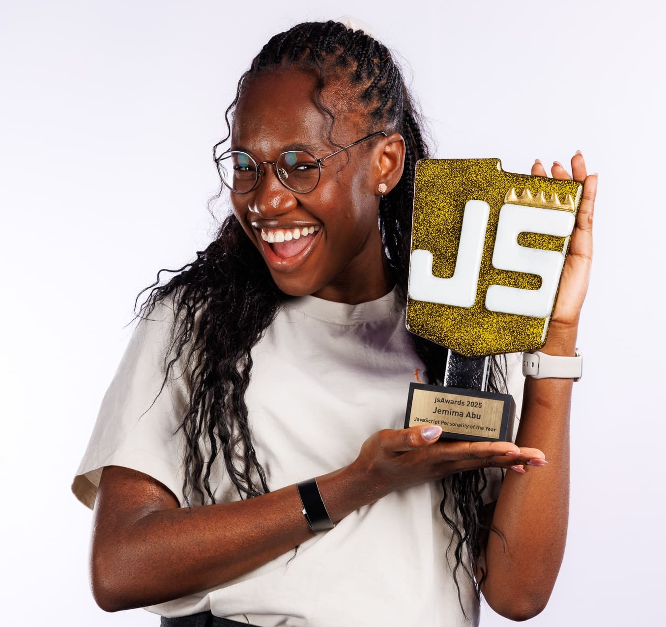 JavaScript Personality of The Year Jemima Abu